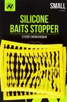 Стопор силиконовый VN Tackle silicone baits stopper Small (желтый)