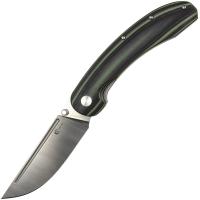 Нож Тунгус, складной ст.VG10, рук.G10 (черно-зеленая)