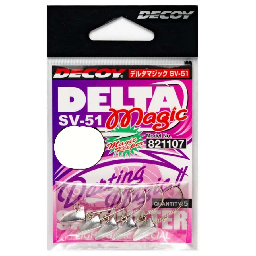 Джиг-головка Decoy Delta Magic SV-51 #6 2.5g – купить по цене 369 руб. в  интернет-магазине travclub.ru