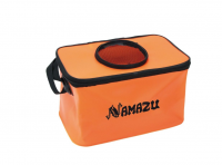 Сумка-кан Namazu складная с окном, размер 36*22*21, материал ПВХ, цвет оранж