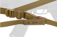 Ремень оружейный тактический Долг М3 1-2-3 точечный с мягкой подушкой универсальный койот