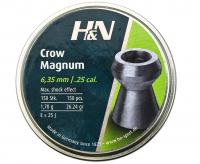 Пули пневм. "H&N Crow Magnum" кал. 6,35мм, 1,70г (150 в банке)