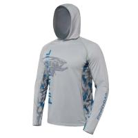 Лонгслив FINNTRAIL Wave Big Fish 6609 Grey