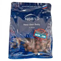 Бойлы прикормочные вареные NGB "Squid juice" 20 мм. 2,5 кг.
