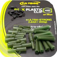 Maxi-Pack Plastic Clip x20 - Weed  набор безопасных клипс