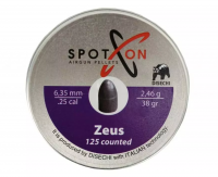 Пуля пневм. SPOTON Zeus 6,35 мм, 2,46 гр. (125 шт)