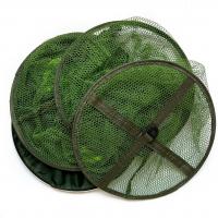 Садок хаки D 28 L150 см green круглый прорезиненная сетка (в чехле)