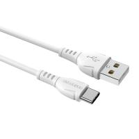 USB кабель Borofone BX51 Triumph charging data cable for Type-C (white)