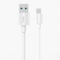 USB кабель Celebrat CB-18М Micro USB (white)