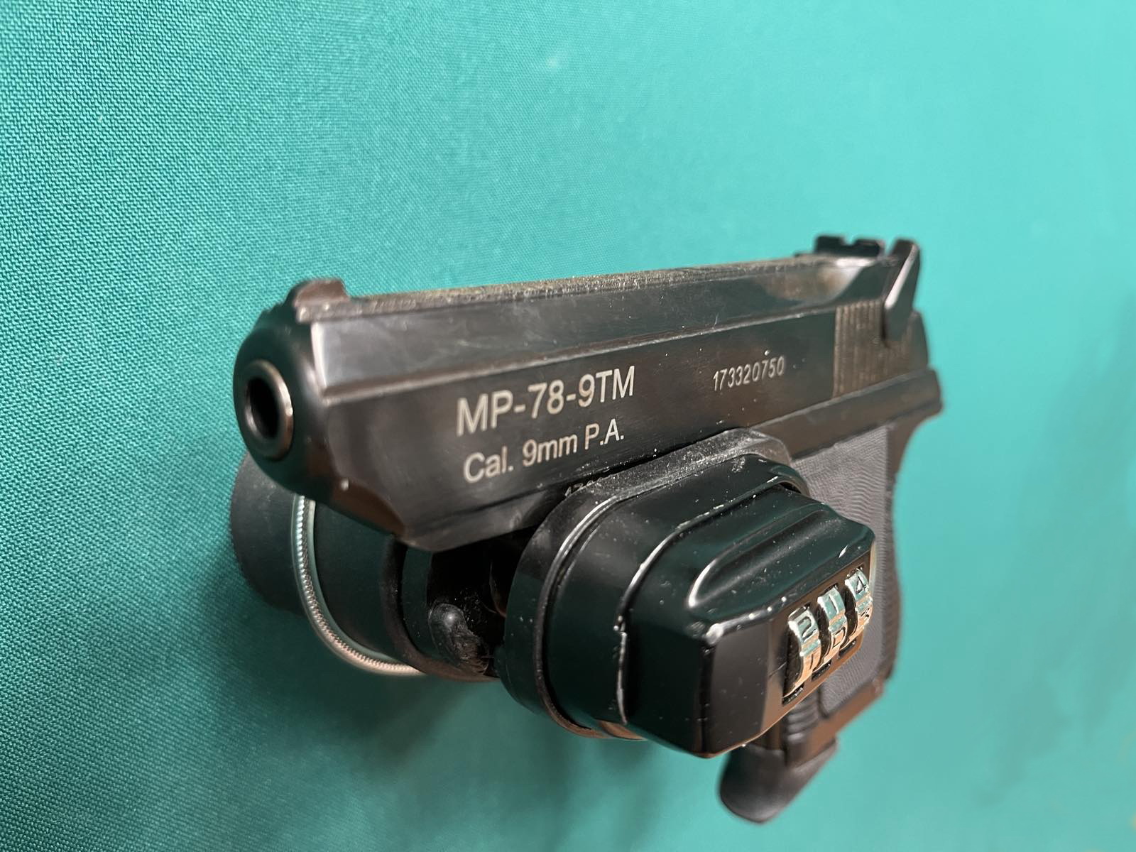 Пистолет МР-78-9ТМ, калибр 9мм РА, ООП