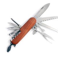 Мультитул "СЛЕДОПЫТ", 11 предметов, деревянная ручка/240/