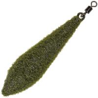 Груз карповый "Бомба" (Long Cast) 80гр, мох зеленый