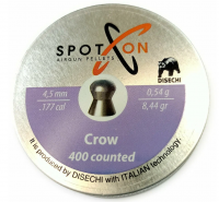 Пуля пневм. SPOTON Crow 4,5 мм, 0,54 гр. (400 шт)