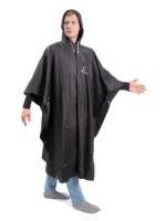 Пончо-дождевик СЛЕДОПЫТ с капюшоном, черный