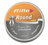 Пуля пневм. RIFLE Field Series Round, 6.35мм, 1.71гр.(200шт.)