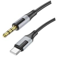 AUX кабель Borofone BL19, TYPE-c-3.5mm ,1м (black)