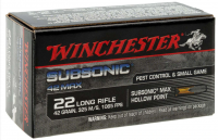Патрон Winchester Subsonic 22Lr Max HP 2.72гр.