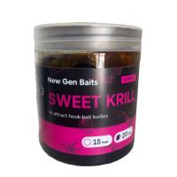 Бойлы насадочные вареные в дипе NGB "Sweet Krill" 20 мм. 300г.