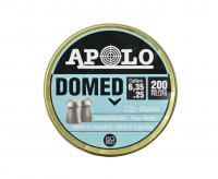 Пуля пневм. Apolo "Domed", для винт., 6.35мм, 2.2гр.(200шт.)