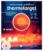 Мишень самоклеящаяся тепловая ThermoTarget, круглая, D5см, 6 шт Мишень самоклеящаяся тепловая ThermoTarget, круглая, D5см, 6 шт