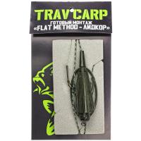 Монтаж "TRAV CARP" Flat method на лидкоре (60гр,#6)