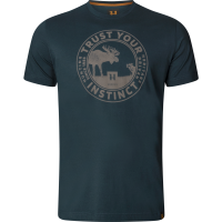 Футболка HARKILA Härkila Moose S/S t-shirt dark navy