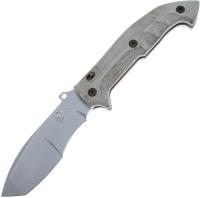 Нож FOX MESKWAKI -  нож склад.,рук-ть зелен. микарта, клинок N690Co, чехол