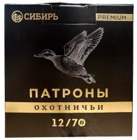 Патрон СИБИРЬ PREMIUM 12/70/34 №1