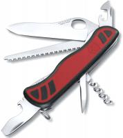 Нож перочинный VICTORINOX Forester M Grip 10 функций красно-черный (0.8361.MC)