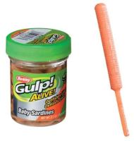 Силикон Berkley - GULP ALIVE BABY SARDINE 2in ORANGE TIGER (уп.36шт)
