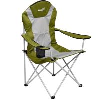 Кресло складное NISUS Т-N-750-99806H-GG сер/зел.ромб, с чехлом