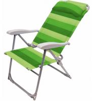 Кресло-шезлонг складное Nika К2/З, зелёный
