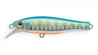 Воблер Минноу Strike Pro Quick Minnow 55S, 55 мм, 4,5 гр, Загл. 1,5м., Тонущий, цвет: A150-713 UV Bl