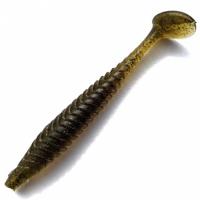 Силиконовая приманка RVR Рефлекс-Судак 86 мм, 067 Green pumpkin