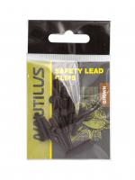 Клипса безопасная Nautilus Freedom Safety Lead Clip With Tail Rubber Brown