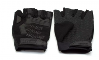 Перчатки тактические Outdoor Gloves Adventure укороченные прорезиненные Чёрный