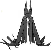 Мультитул LEATHERMAN Wave Plus Black 18 инстр.чехол Molle