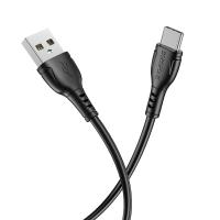 USB кабель Borofone BX51 Triumph charging data cable for Type-C (black)