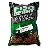 Пеллетс карповый FISHBERRY (криль, цв. -оранжевый) 4мм - 1 кг