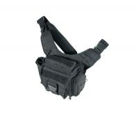 Сумка тактическая Leapers, скрытое ношение пистолета,  материал - полиэстр, цвет - черный