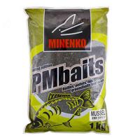 Прикормка Minenko PMbaits GROUNDBAITS MUSSEL (мидия), 1 кг,