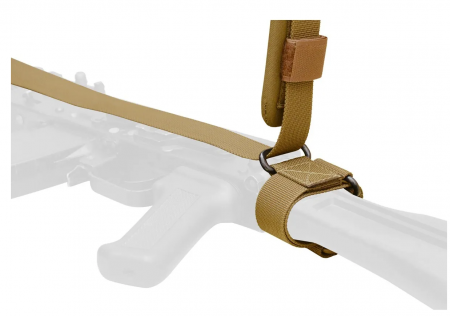 Ремень оружейный тактический Долг М3 1-2-3 точечный с мягкой подушкой универсальный койот