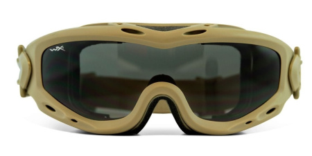Маска защитная Wiley X WX Spear (Frame: Matte Tan, Lens: Grey + Clear)