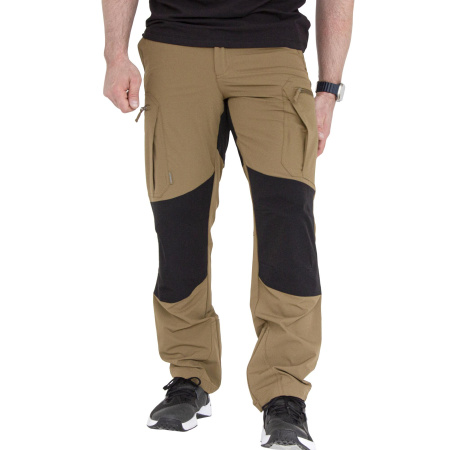 Брюки мужские WerWolf Shark light 758-004 Coyote/Black (ч/з)