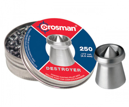 Пуля пневм. "Crosman Destroyer", 4,5 мм., 7,9 гран (250 шт.)
