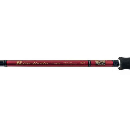 Спиннинг Caiman River hunter spin (красный) IM-7 5-25g 2.70м