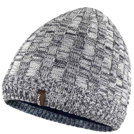 Bодонепроницаемая шапка Dexshell Heathered Rib Knit Beanie, серый