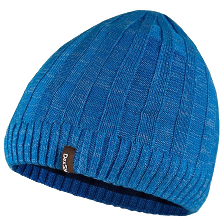 Bодонепроницаемая шапка Dexshell Heathered Rib Knit Beanie, синий