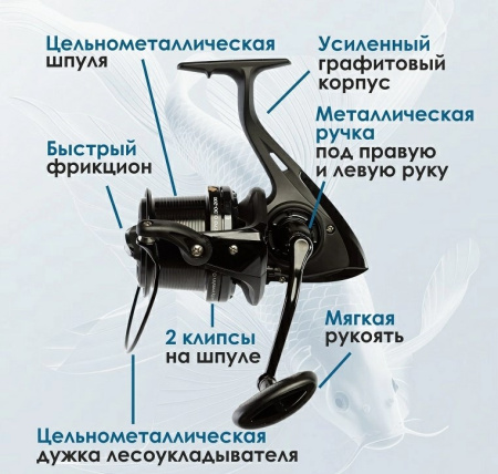 Катушка EastShark CFR 9000