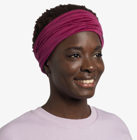 Бандана Buff Merino Lightweight Solid Magenta